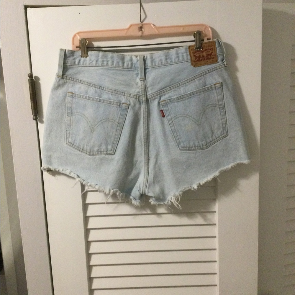 Levi's Light Blue Denim Women's Shorts